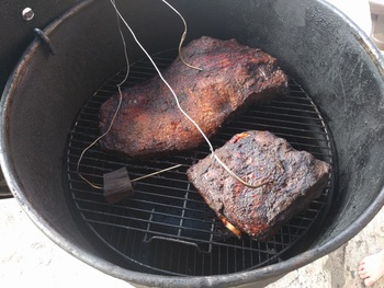 Brisket and Boston Butt