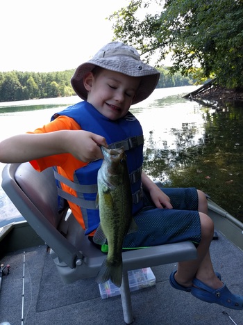 He's got the Fishing Bug